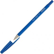 Ручка шариковая ATTACHE Style 0,5 мм прорезиный корпус, зеленый стержень